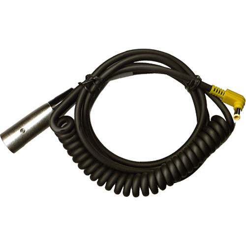 Vortex Media 4-Pin XLR Male to Sony 12 VDC Plug Adapter Power Cable (6 ft Coiled)