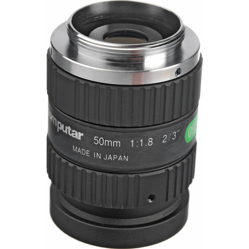 Watec M5018-MP 2/3" C Mount 50mm f/1.8 Manual Iris Lens
