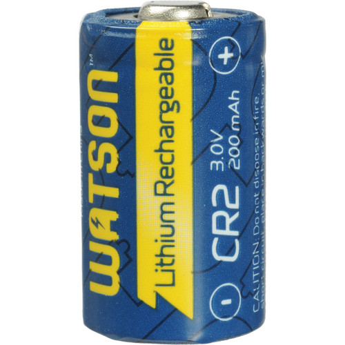 Watson CR-2 Rechargeable Lithium Battery (3V, 200mAh)