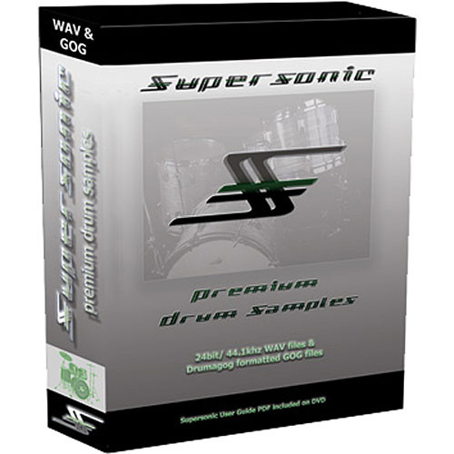 WaveMachine Labs Supersonic Samples Library for Drumagog Platinum