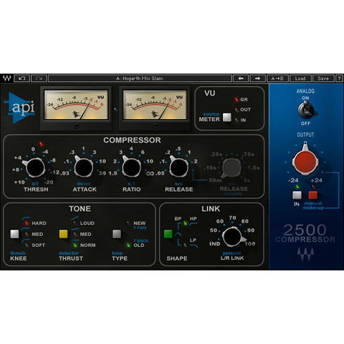 Waves API 2500 - Stereo Compressor Plug-In (Native)