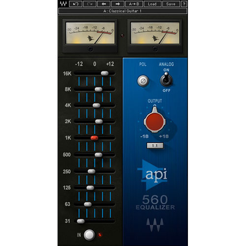 Waves API 560 - Graphic EQ Plug-In (TDM)