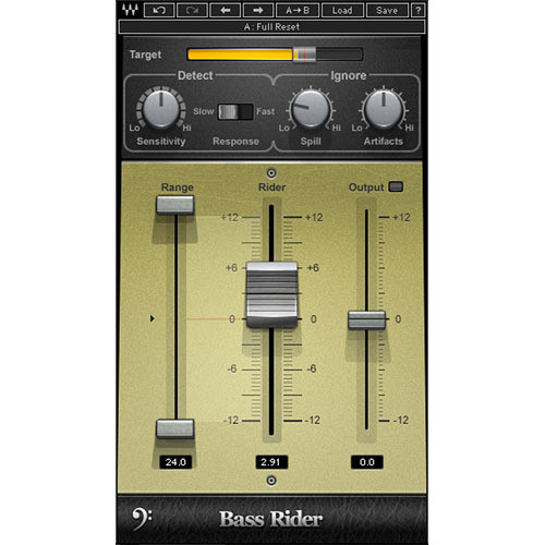 Waves Bass Rider - Automatic Bass Levelling Plug-In (TDM)