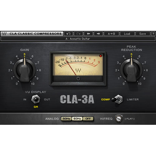 Waves CLA-3 - Compressor/Limiter Plug-In (Native)