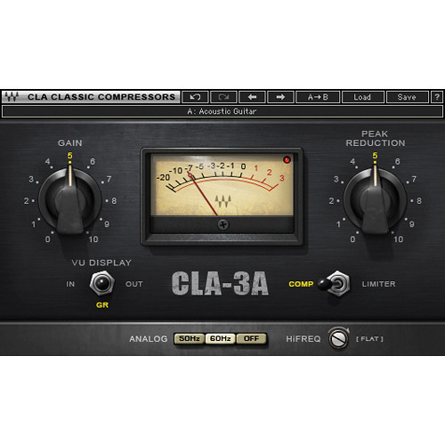 Waves CLA-3A - Compressor/Limiter Plug-In (TDM)