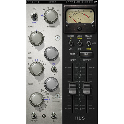 Waves HLS Channel - Channel Strip Plug-in (TDM)