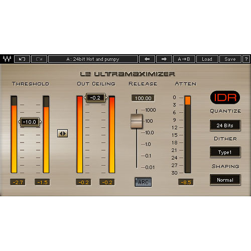 Waves L2 Ultramaximizer - Loudness Maximizer Plug-In (Native)