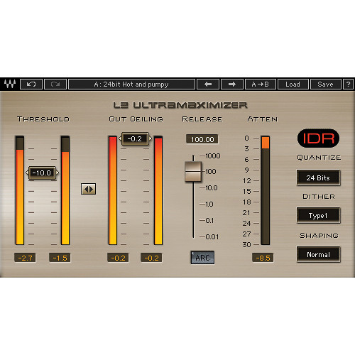 Waves L2 Ultramaximizer - Loudness Maximizer Plug-In (Native)