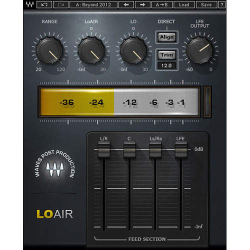 Waves LoAir - Subharmonic Synthesizer Plug-In (TDM)