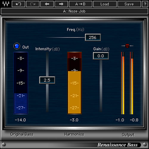 Waves Renaissance Bass - Bass Enhancement Plug-In (TDM)