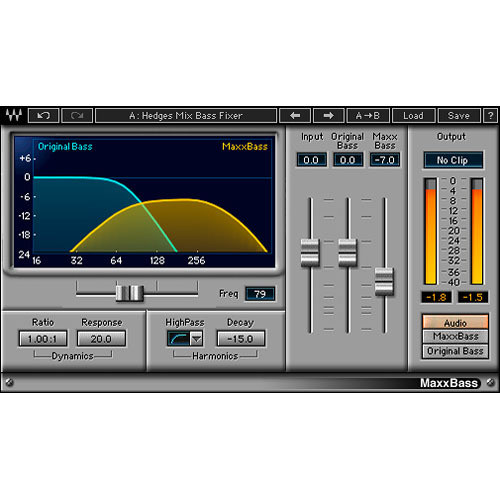 Waves MaxxBass - Bass Enhancement Plug-In (Native)