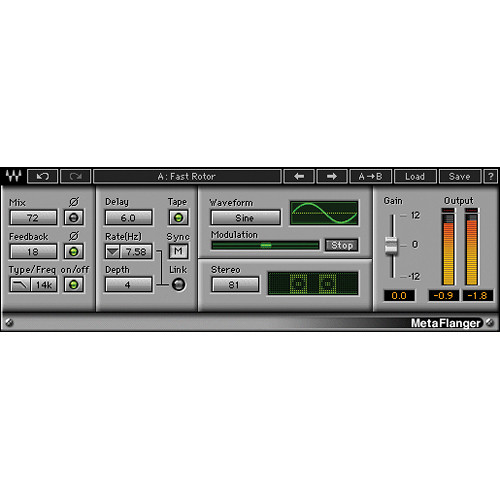Waves MetaFlanger - Flanger Plug-In (Native)