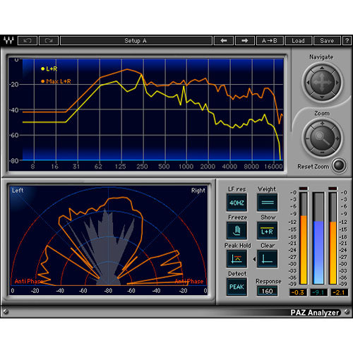 Waves PAZ Analyzer - Realtime Audio Analysis Plug-In (Native)