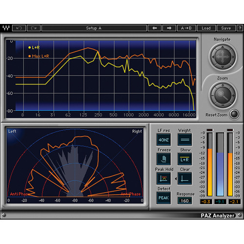 Waves PAZ Analyzer - Realtime Audio Analysis Plug-In (Native)