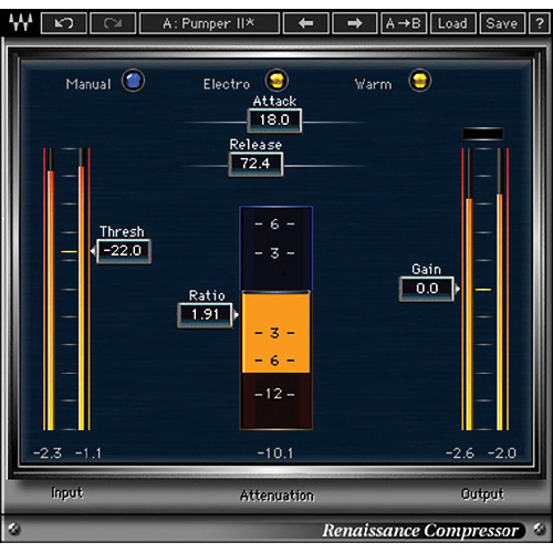 Waves Renaissance Compressor - Compressor Plug-In (TDM)