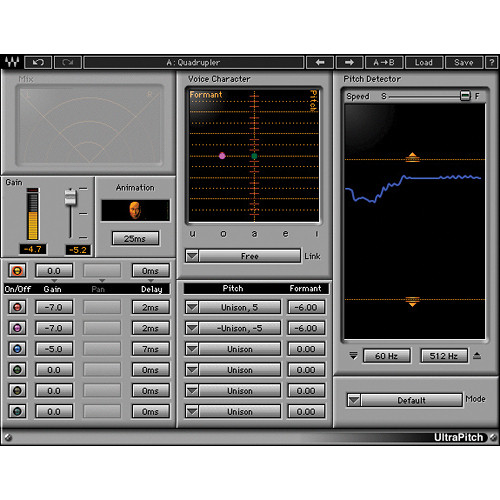 Waves UltraPitch - Harmonizing Plug-In (Native)
