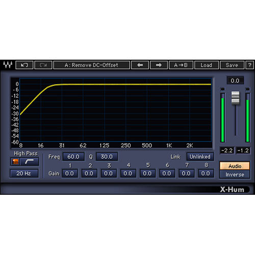 Waves X-Hum - Hum Removal Plug-In (Native)