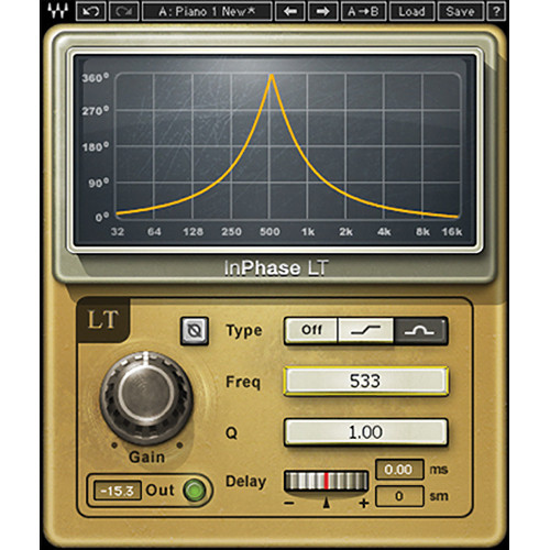 Waves InPhase LT - Creative Phasing Plug-In (TDM)
