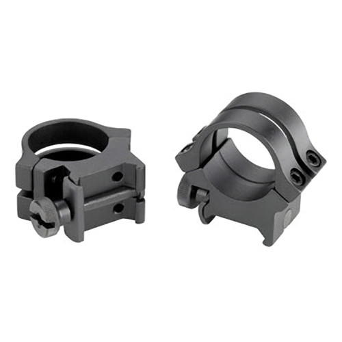 Weaver Quad-Lock 1" Medium Riflescope Rings (Silver)