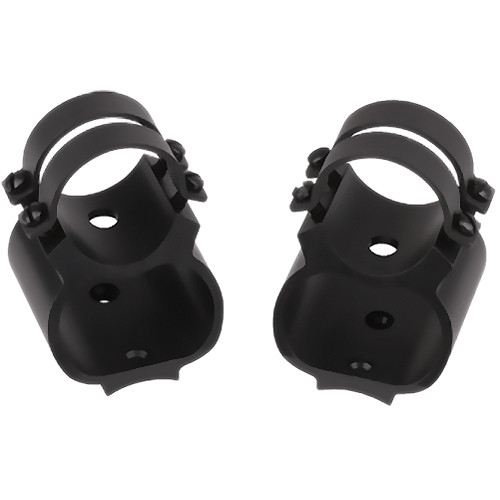 Weaver Steel Lock Mount See-Thru Riflescope Rings for 1" Ruger 10/22 (Black)