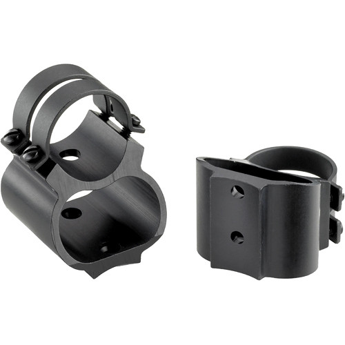 Weaver Steel Lock Mount See-Thru Riflescope Rings for 1" Thompson Center Thunderhawk (Black)