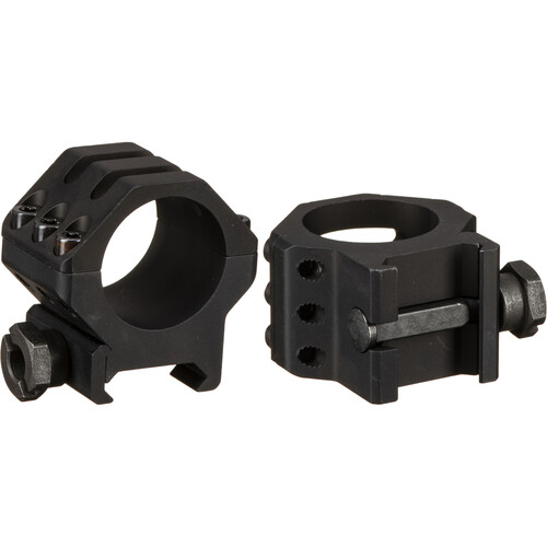 Weaver 6-hole Picatinny-Style Riflescope Rings 1" Medium (Matte)