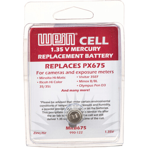 Wein MRB675 1.35V Zinc-Air Battery