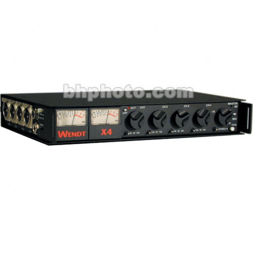 Wendt X4 4-Channel Portable ENG/EFP Field Mixer