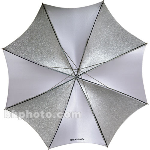 Westcott Umbrella - Zebra - Silver, White - 45"