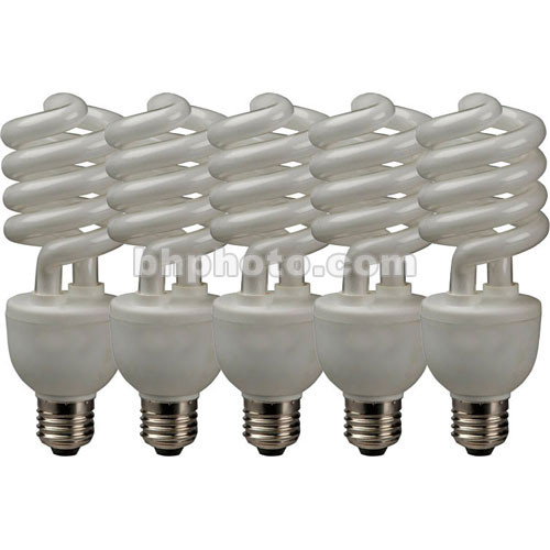 Westcott 30W Fluorescent Lamps for Spiderlite TD5, 5 Pack (120V)