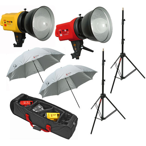 Westcott PB500 Photo Basics Two Flood Light Studio Kit (120VAC)