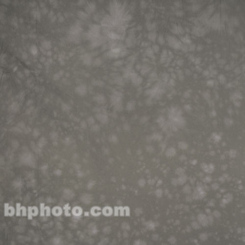 Westcott 10x24' Sheet Muslin Background - Charcoal Gray Splattered