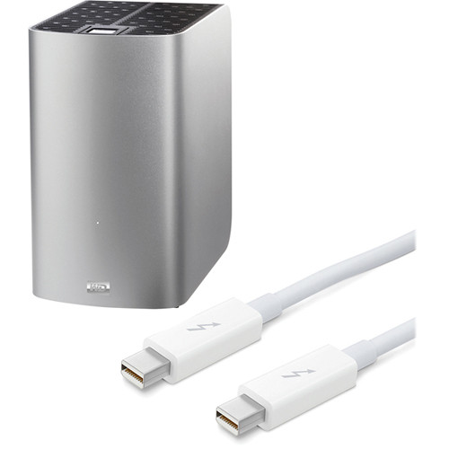 WD 4TB My Book Thunderbolt Duo with Thunderbolt Cable B&H Kit