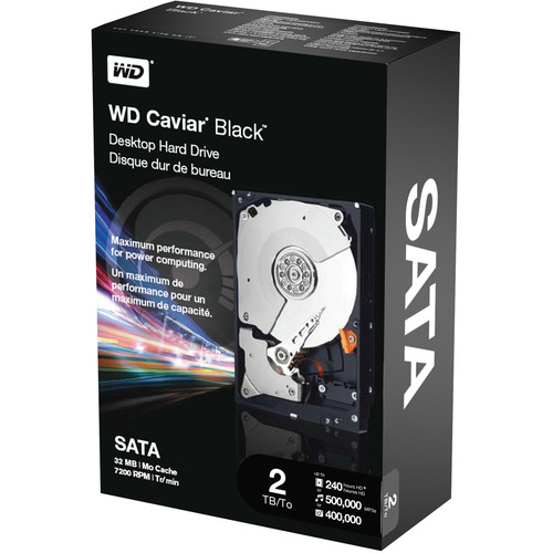 WD 2TB Caviar Black Desktop Hard Drive