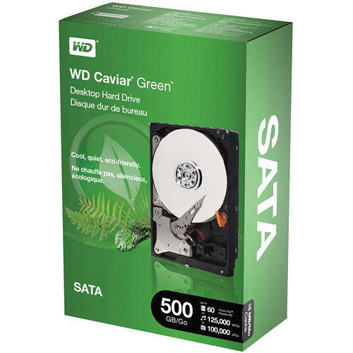 WD 500GB Caviar Green Internal Hard Drive
