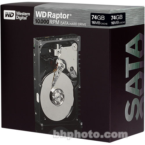 WD 74GB 3.5" Raptor Serial-ATA Internal Hard Drive - 10,000rpm