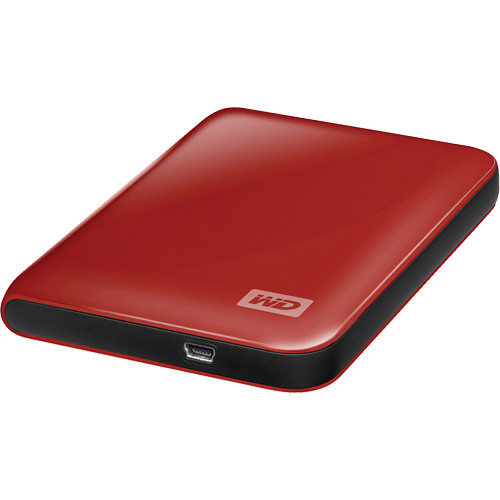 WD 320GB My Passport Essential Portable USB 2.0 Hard Drive (Real Red)