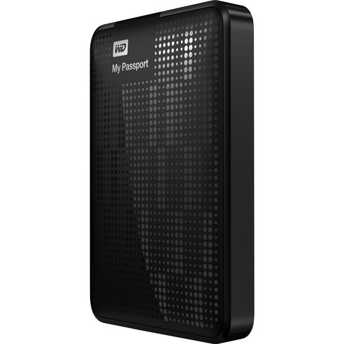 WD 1TB My Passport USB 3.0 Portable Hard Drive (Black)
