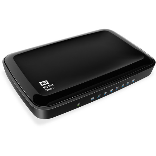 WD My Net 8-Port Gigabit Ethernet Switch