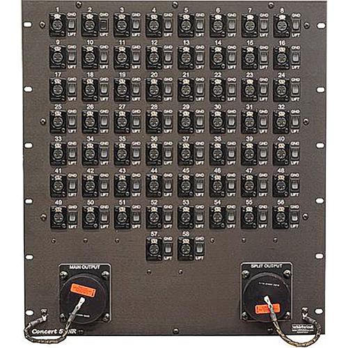 Whirlwind CSR58PNRRP  Concert 58NR 58 Input Rackmount Splitter