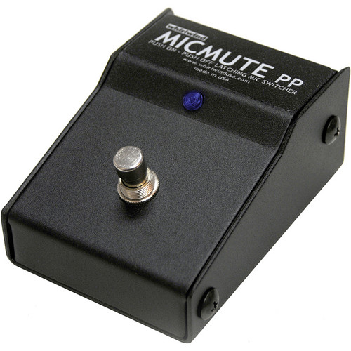 配信機器・PA機器・レコーディング機器 whirlwind MICMUTE PPD Whirlwind Micmute PP Push-On/Push-Off Audio Switch MICMUTE-PP