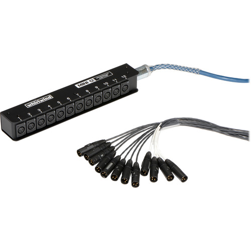 Whirlwind Medusa Mini 12-Channel Cable Snake (50')