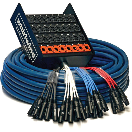 Whirlwind Medusa Standard 24 Channel Inputs / 8 x MS-24-8-XL-050