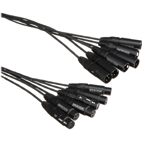 Whirlwind Medusa 6-Channel Multitrack XLR Audio Snake