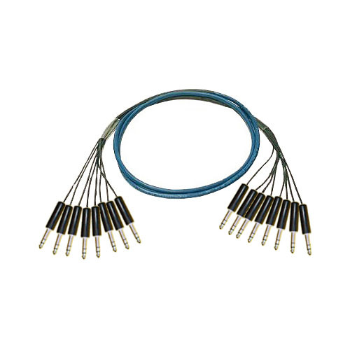 Whirlwind Medusa Multitrack 8 Channel 1/4" TRS Male to 1/4" TRS Male Snake - 10'