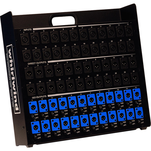Whirlwind SB06T11G - 6 Input Passive Mic Splitter