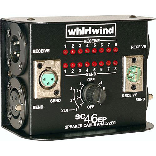 Whirlwind SC46EP SC Series EP & XLR Cable Tester