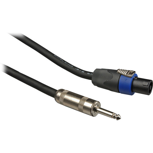 Whirlwind Speakon to Banana Speaker Cable (12 Gauge) - 25'