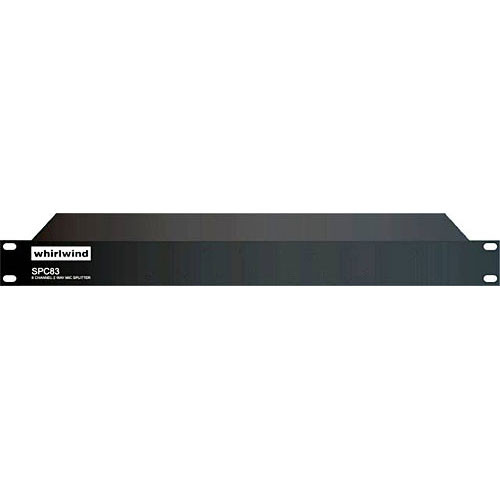 Whirlwind SPC83P - 8-Channel Line Splitter with Direct and Isolated Outputs