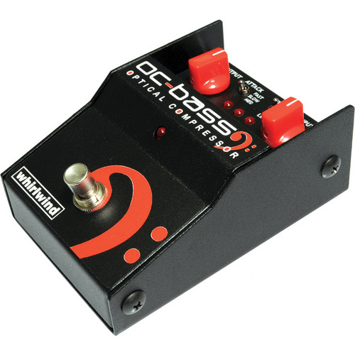 Whirlwind OC-Bass オプティカルコンプレッサー Whirlwind OC BASS Optical Compressor Foot Pedal FXOCBP B&H Photo